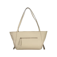 Guess Jeans Beige Polyurethane Women's Bag