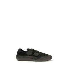 Prada Black Nylon Low Top Sneakers
