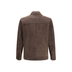 Salvatore Santoro Brown Leather Leather Jacket