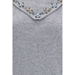Prada Gray Cashmere Sweatshirt