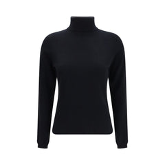 Allude Blue Cashmere Turtleneck