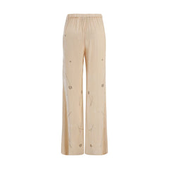 Forte_Forte Multicolor Viscose Flared Pants