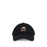 Parajumpers Black Cotton Cap (Baseball Hat)