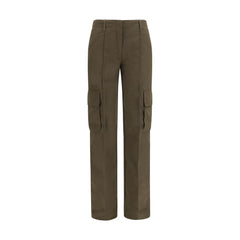 Burberry Bicolor Cotton Cargo Pants