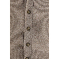 Brooksfield Beige Wool Oves Aries Cardigan