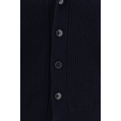 Brooksfield Blue Wool Oves Aries Cardigan