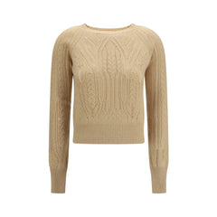 Ermanno Scervino Beige Cashmere Sweater