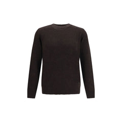 Brooksfield Brown Wool Oves Aries Sweatshirt