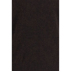 Brooksfield Brown Wool Oves Aries Sweatshirt