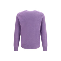 Brooksfield Purple Cashmere Sweater