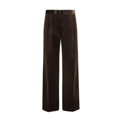 Lardini Brown Cotton Pants
