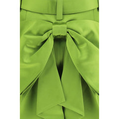 Self-Portrait Bicolor Polyester Mini Skirt