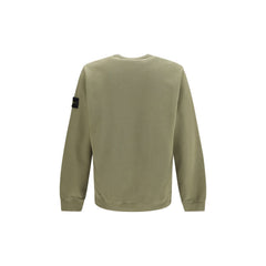 Stone Island Bicolor Cotton Sweatshirt