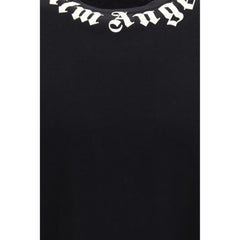 Palm Angels Black Cotton T-Shirt