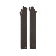 Rick Owens Gray Wool Oves Aries Gloves