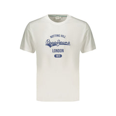 Pepe Jeans White Cotton Men's T-Shirt