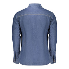 Pepe Jeans Blue Cotton Men's Shirt