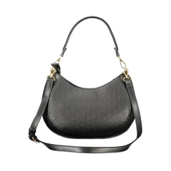 Mario Valentino Black Polyurethane Women's Bag