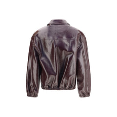 Courrèges Bordeaux Cotton Bomber