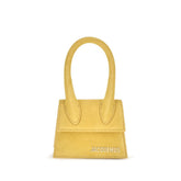 Jacquemus Bicolor Calf Leather Bos Taurus Shoulder Bag