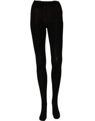 Dolce & Gabbana Black Nylon Tights Stockings Pantyhose Socks