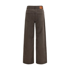 P.A.R.O.S.H. Brown Cotton Casual Pants