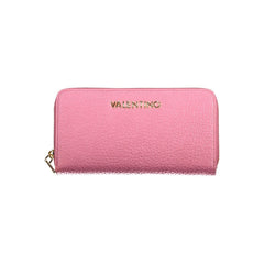 Mario Valentino Pink Polyurethane Women's Wallet
