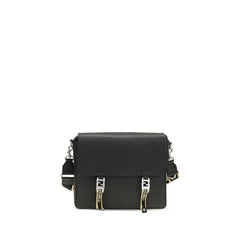 Fendi Black Calf Leather Bos Taurus Shoulder Bag