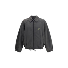 Jacquemus Gray Polyamide Full-Length Jacket