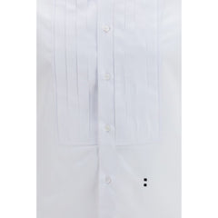 Fendi White Cotton Dress Shirt