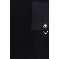Moose Knuckles Black Nylon Sweatshirt