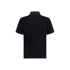 Moose Knuckles Black Cotton Polo Shirt