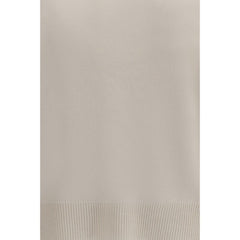 Brunello Cucinelli White Cashmere Sweater