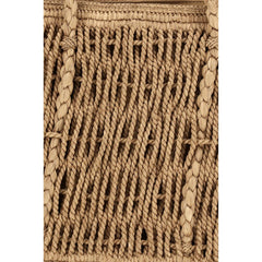 The Row Beige Raffia Shoulder Bag