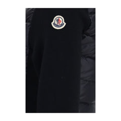Moncler Black Polyamide Cardigan