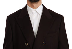 Dolce & Gabbana Bordeaux Kaschmirmantel TAORMINA Blazer