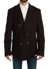 Dolce & Gabbana Bordeaux Kaschmirmantel TAORMINA Blazer