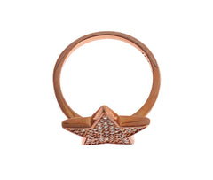 Nialaya Damen Ring Klarer Zirkonia Stern 925 Silber