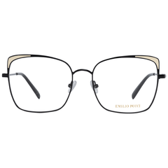 Emilio Pucci Black Metal Glasses (Frames)
