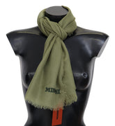 Missoni Grüner Kaschmir Unisex Wickelschal