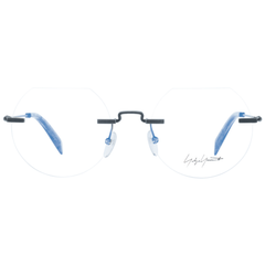 Yohji Yamamoto Gray Metal Glasses (Frames)