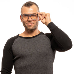 Yohji Yamamoto Braune Kunststoffbrille (Fassungsgestell)