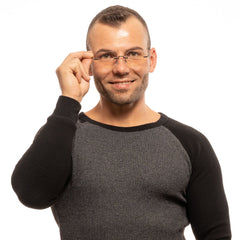 Yohji Yamamoto Gray Metal Glasses (Frames)