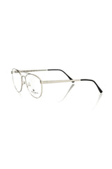 Frankie Morello Silbermetallic Unisex Gestell