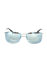 Frankie Morello Zilver Metallic Heren Zonnebril
