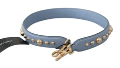 Dolce & Gabbana Schulterriemen aus blauem Leder für Handtasche
