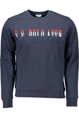 U.S. POLO ASSN. Herren Sweatshirt aus blauer Baumwolle