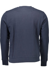 U.S. POLO ASSN. Blue Cotton Men Sweater
