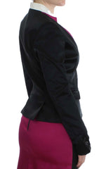 Exte Black Pink Stretch Blazer Jacke