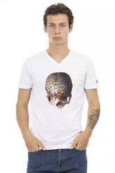 Trussardi Action White Cotton Men's T-Shirt